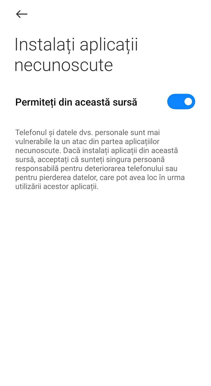 Configurați dispozitivul înainte de a instala aplicația 1win.