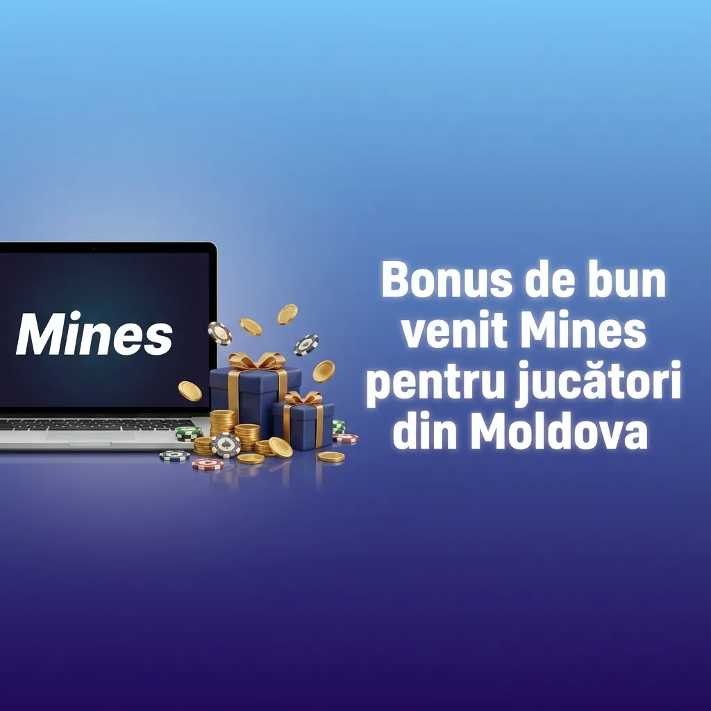 Banner promo 1win: bonus 100% până la 9.000 MDL și 70 rotiri gratuite pentru jocul Mines, valabil pentru jucători noi din Moldova