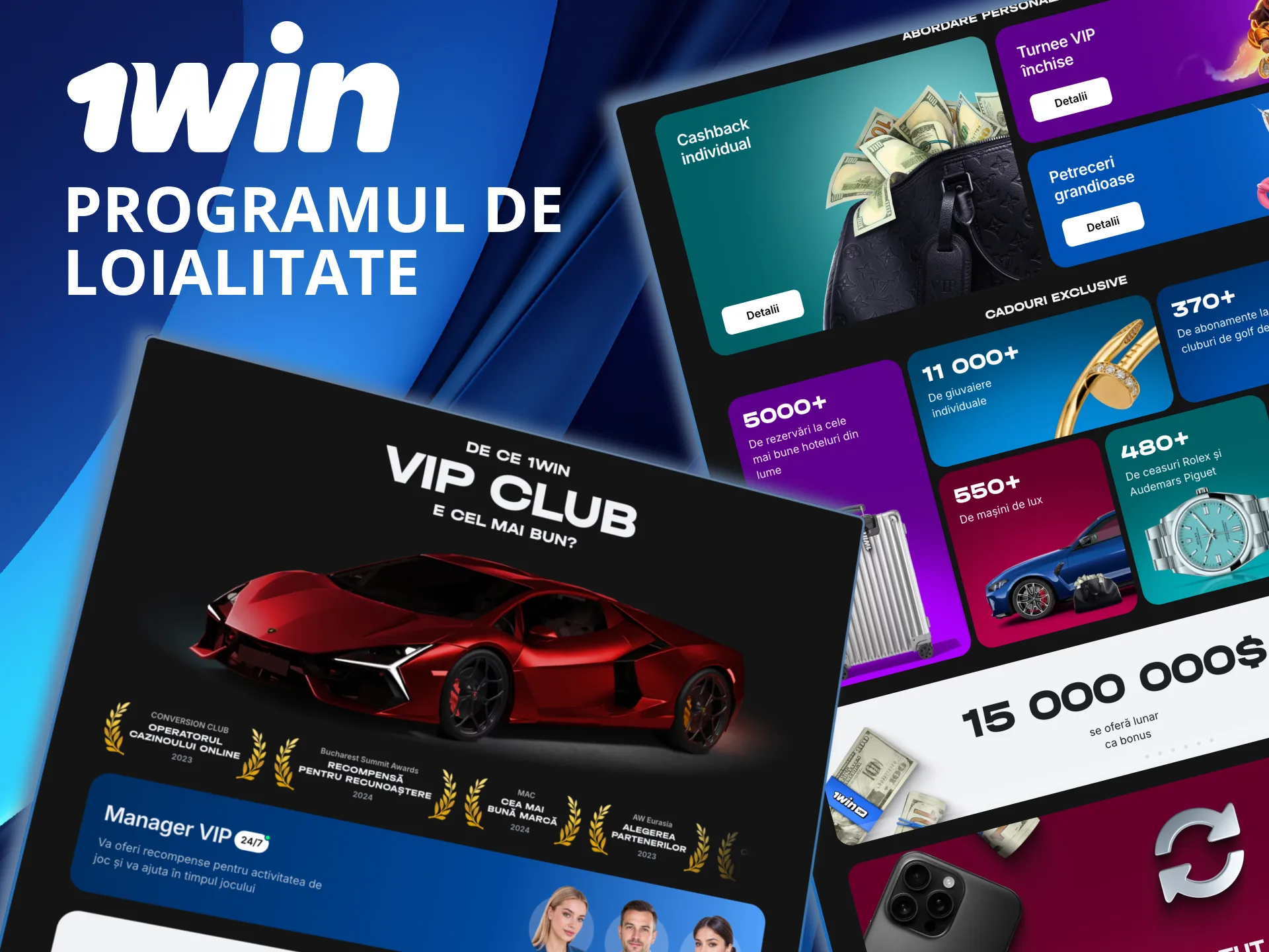 1win recompensează loialitatea cu acces la funcții premium.