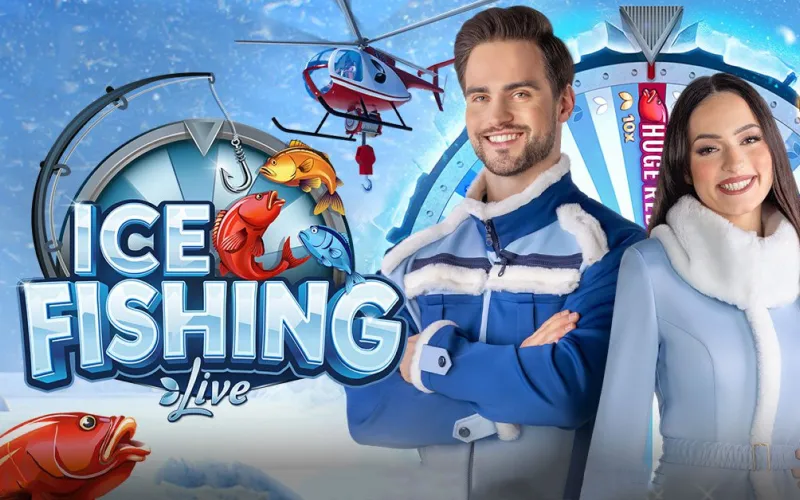 Ice Fishing pe 1win oferă capturi rapide și premii distractive.