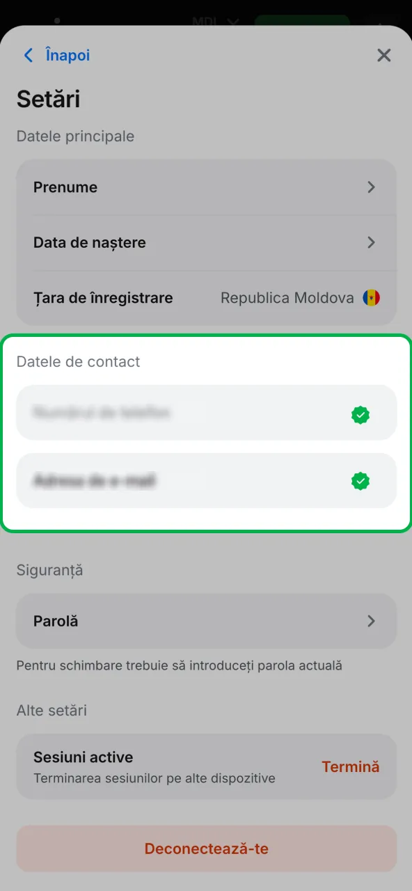 Profil jucător 1win cu verificare securizată.
