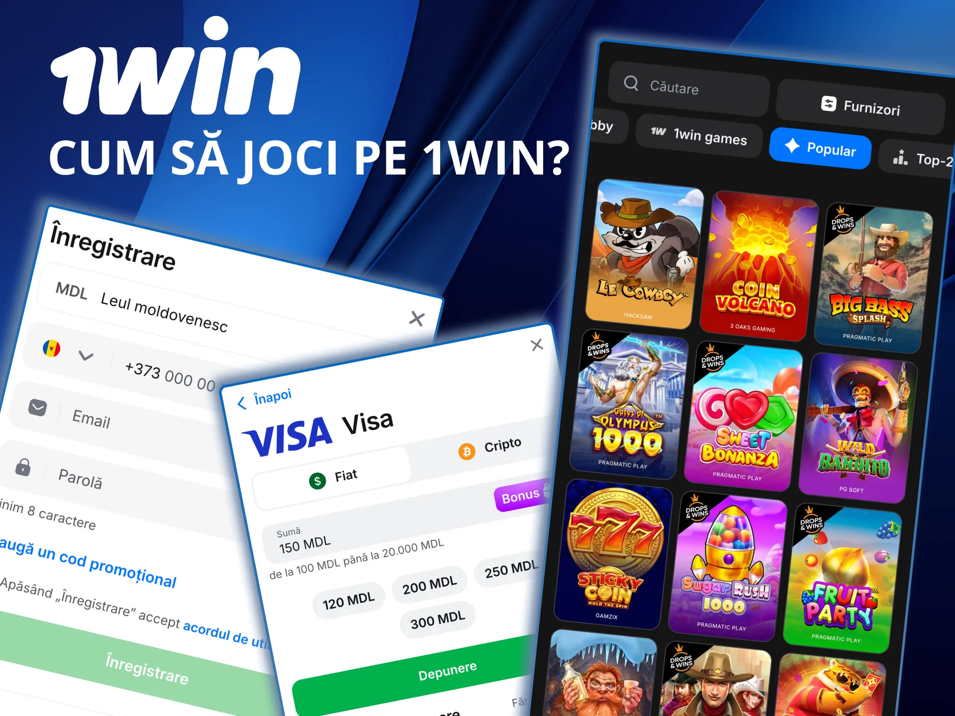 1win Moldova permite acces rapid la cazino după depunerea fondurilor.