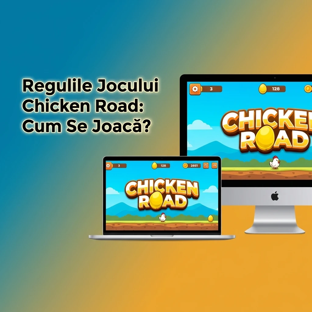 Găină care sare peste grătare încinse în jocul Chicken Road, cu multiplicator crescător și opțiune cash-out